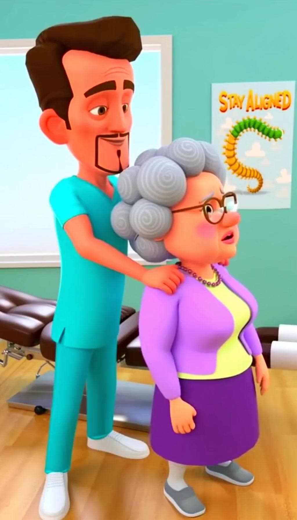 Chiropractor vs Grandma